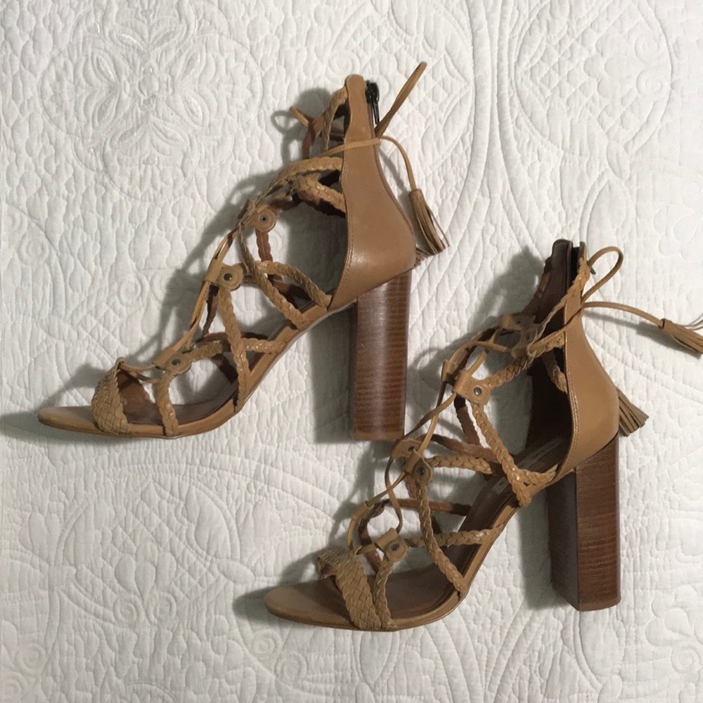 Steve Madden lace up heels